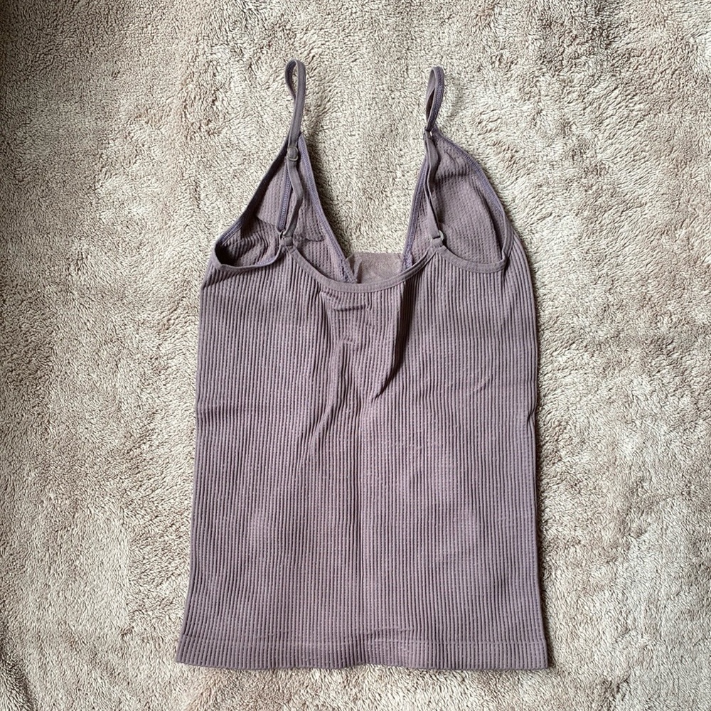 FP Ribbed V-Neck Tank Top - Picture 2 of 3